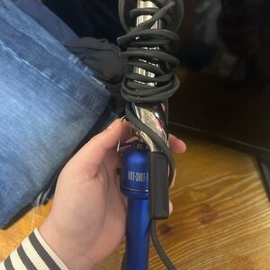 Hot Shot Tools Blue Curling Iron